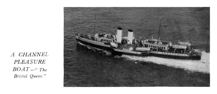 A Channel Pleasure Boat - " The Bristol Queen "