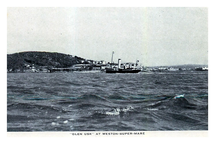 "Glen Usk" at Weston-Super-Mare.