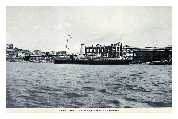 "Glen Usk" at Weston-Super-Mare.