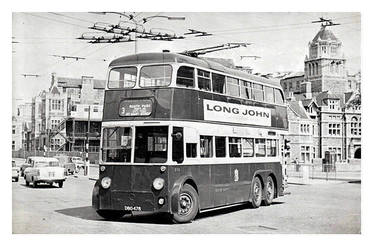 Cardiff Trolley Bus
