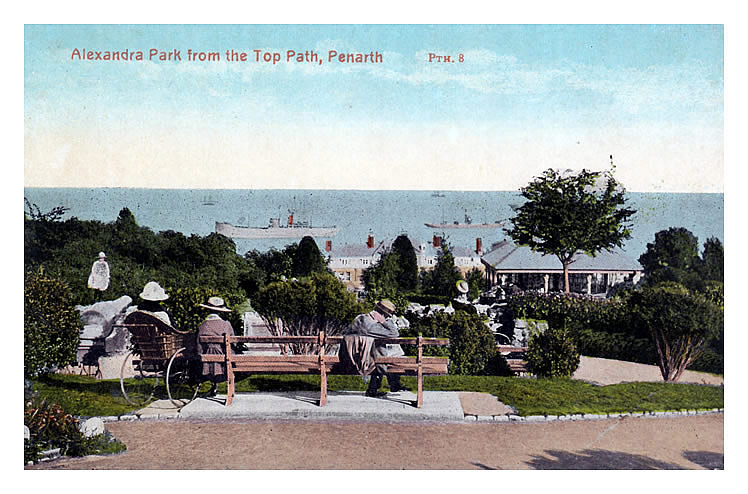 Alexandra Park from the Top Path, Penarth