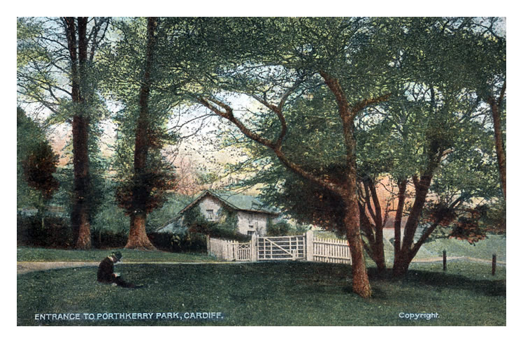 Entrance to Porthkerry Park, Cardiff