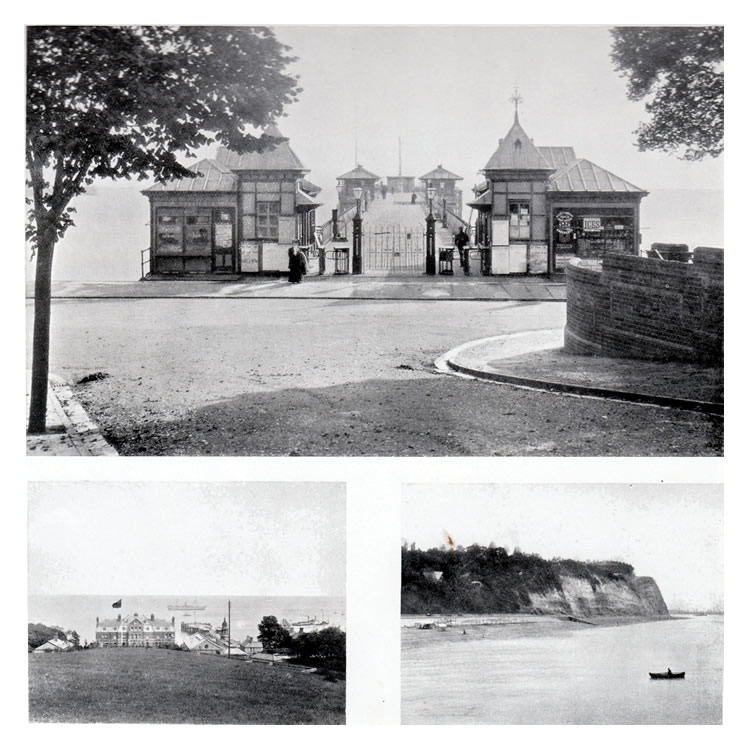 Some views from '107 Views of Cardiff and District' nearby the Esplanade Hotel.
