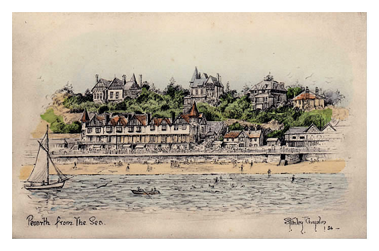 Penarth from the Sea