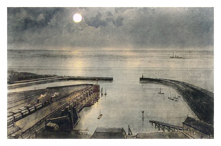 Entrance to Barry Dock.