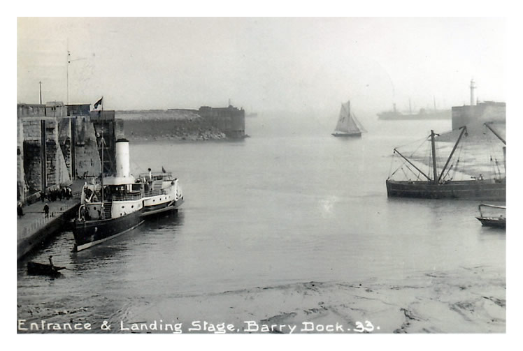 Entrance & Landing Stage - Barry Dock