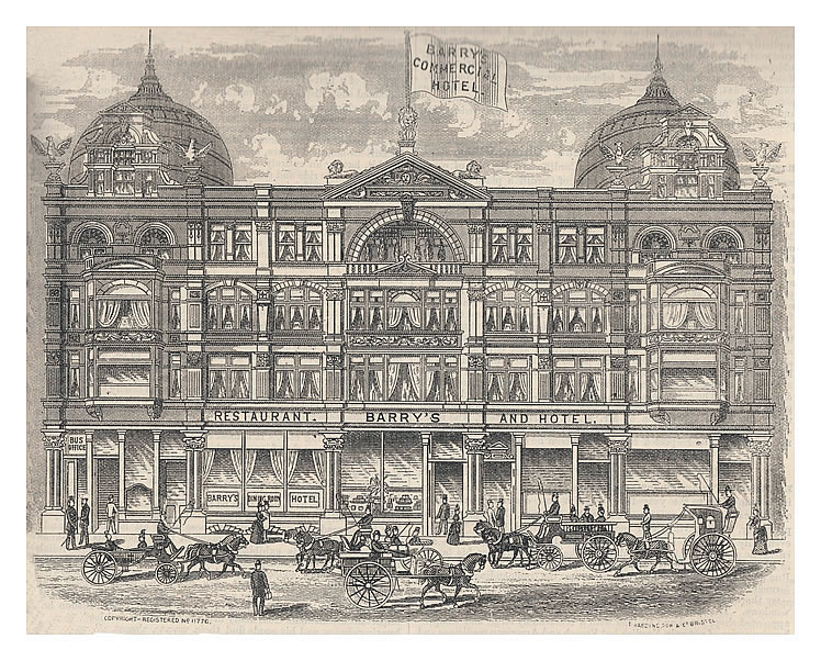 Barry's Hotel, St. Mary Street, Cardiff