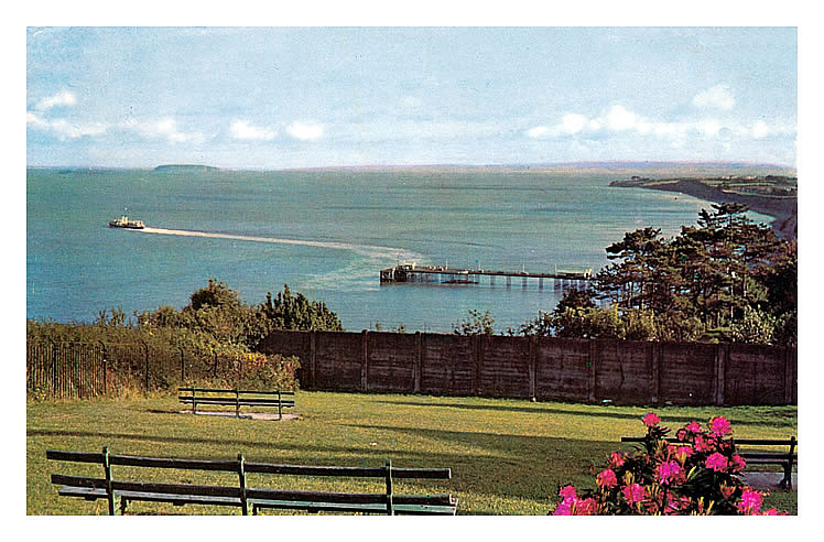 The Pier from Penarth Head - c. 1970