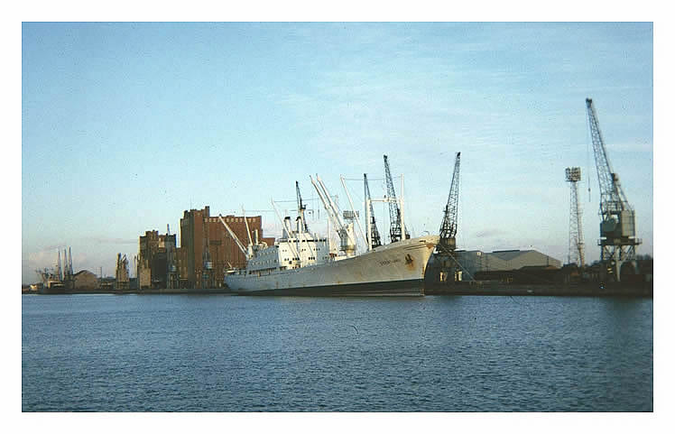 'Geestland' at Barry Dock 1974