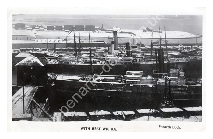Penarth Dock - With Best Wishes