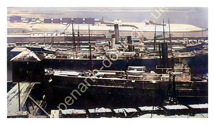 Penarth Dock - With Best Wishes