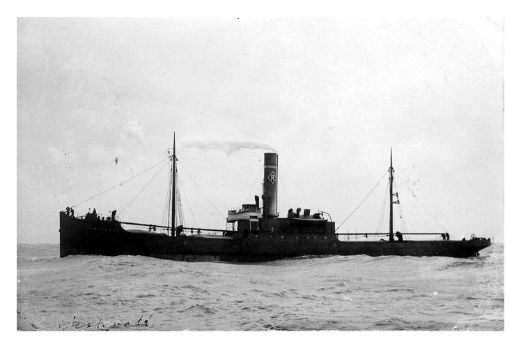 s.s. 'Westgarth' - A Wehrley postcard of the R. & J. H. Rea, Liverpool, vessel at sea.