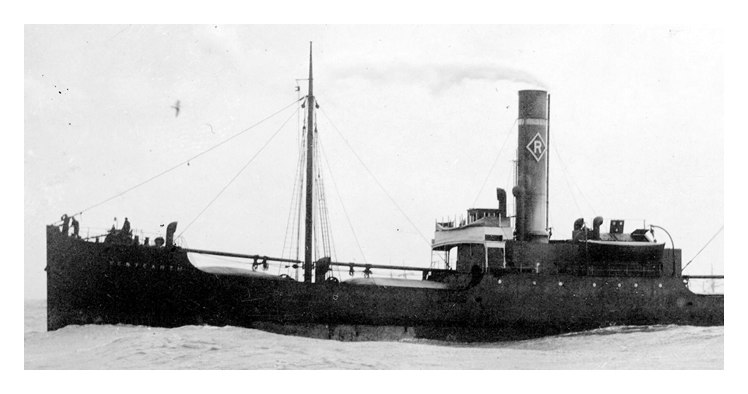 s.s. 'Westgarth' - A Wehrley postcard of the R. & J. H. Rea, Liverpool, vessel at sea.