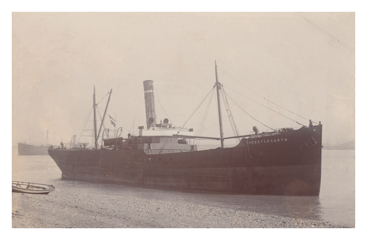 s.s. 'Throstlegarth' - A Wehrley postcard of the R. & J. H. Rea, Liverpool.