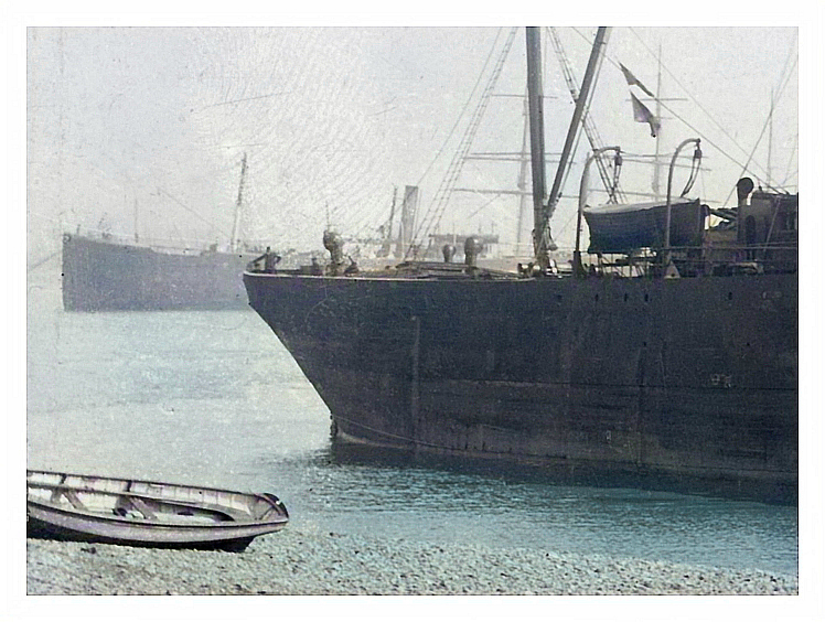 s.s. 'Throstlegarth' - A Wehrley postcard of the R. & J. H. Rea, Liverpool.