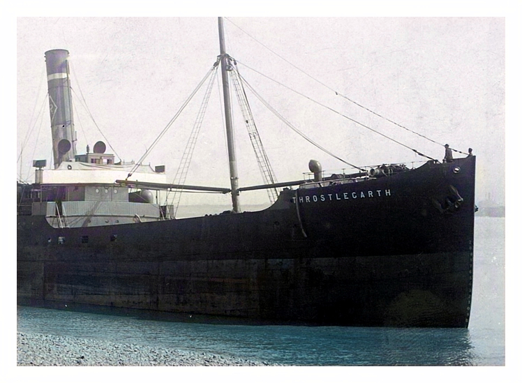 s.s. 'Throstlegarth' - A Wehrley postcard of the R. & J. H. Rea, Liverpool.