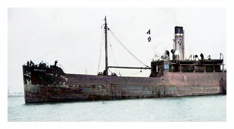 s.s. 'Monksgarth' - A Wehrley postcard of the R. & J. H. Rea, Liverpool.