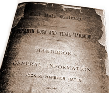 The Taff Vale Railway - Penarth Dock and Tidal Harbour - Handbook - 1893