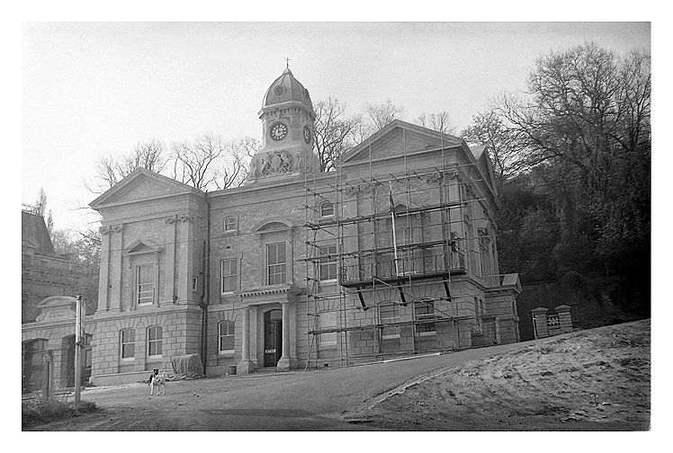 1930's - The Penarth Dock Custom House and Dock Offices built in the Renaissance style.