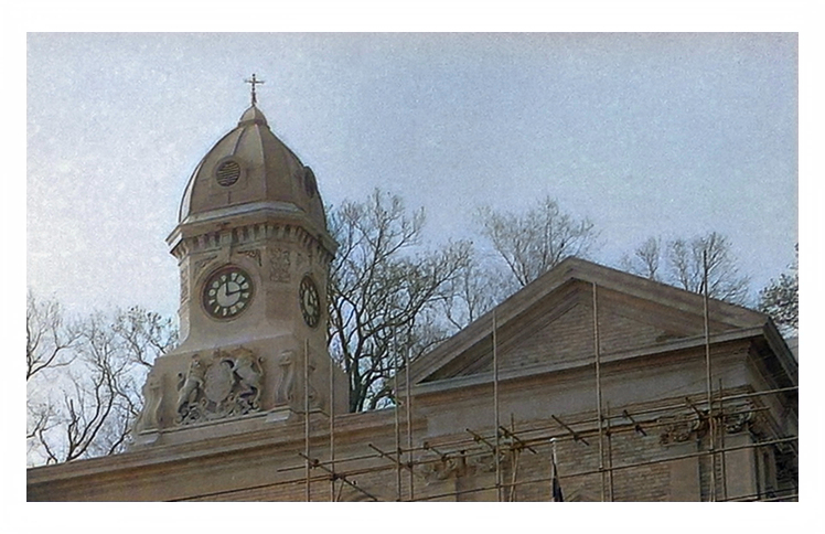 1930's - The Penarth Dock Custom House and Dock Offices built in the Renaissance style.