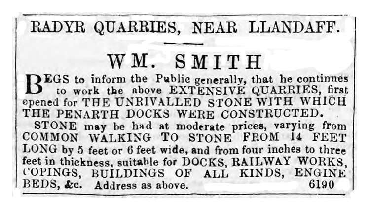 Radyr Quarries - Advert