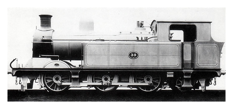TVR 0-6-2T locomotive No.39.