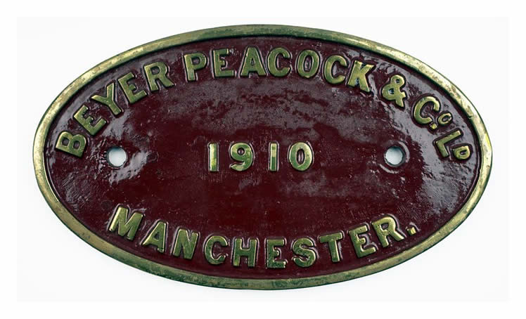 Beyer Peacock & Co. Ld., Manchester in 1910.