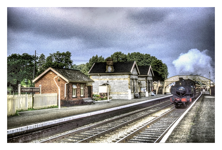 Penarth Dock Station - 1960