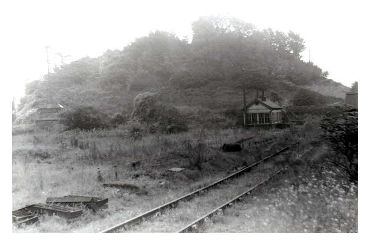 former site of the Penarth Dock Engine Shed - 1962