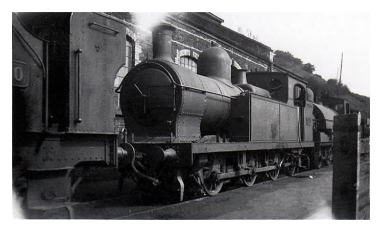 1927 - Penarth Dock Engine Shed.