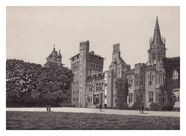 Cardiff Castle - Rock's Royal Cardiff Cabinet Album