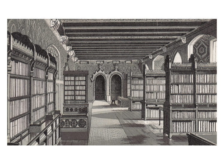 Library, Cardiff Castle - Rock's Royal Cardiff Cabinet Album