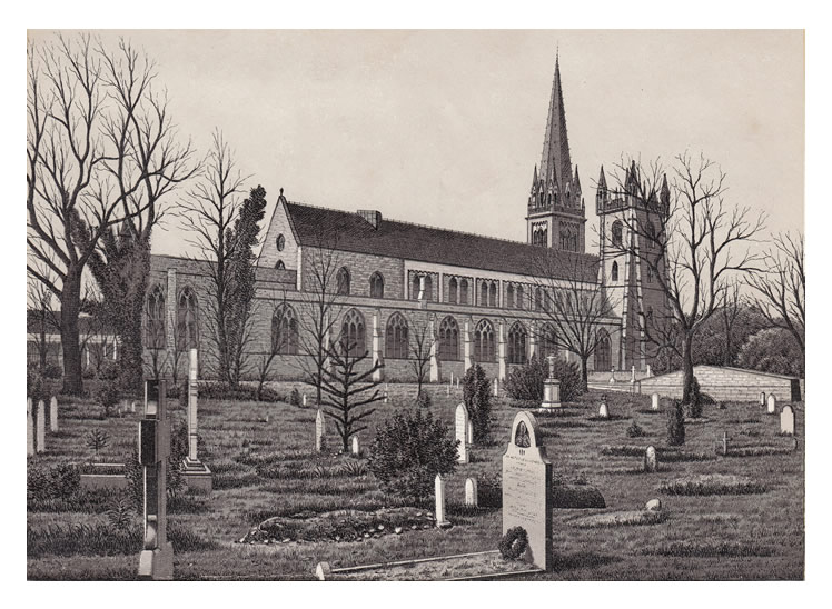 Llandaff Cathedral - Rock's Royal Cardiff Cabinet Album