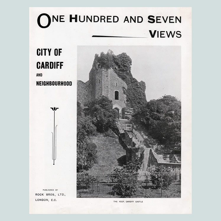 The Keep, Cardiff Castle from 107 Views of Cardiff and District