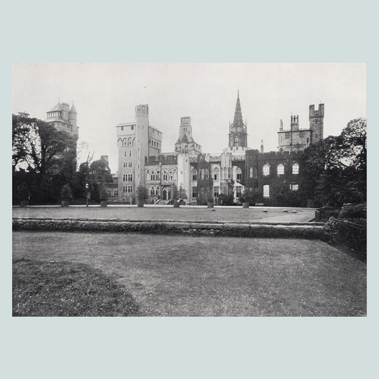 Cardiff Castle from 107 Views of Cardiff and District