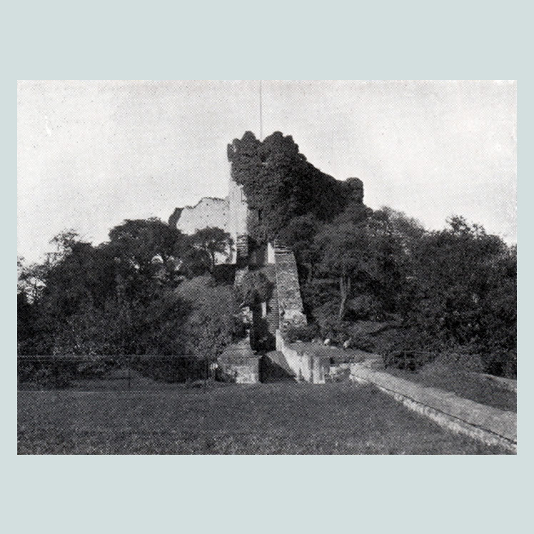The Keep, Cardiff Castle from 107 Views of Cardiff and District