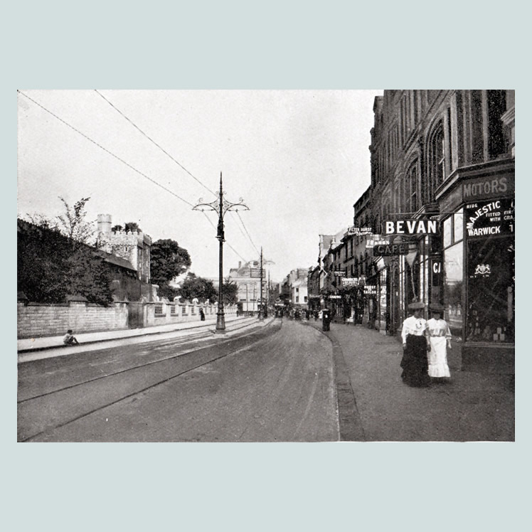 Castle Street from 107 Views of Cardiff and District