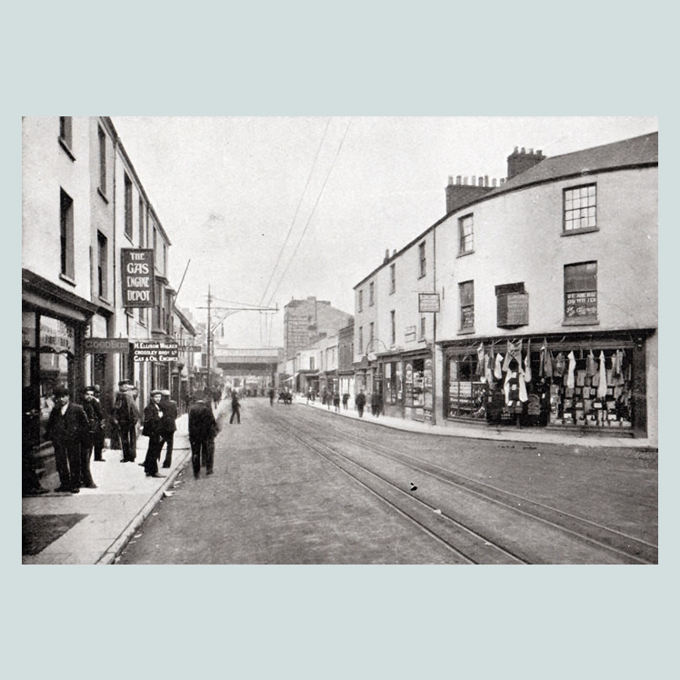 Bute Street from 107 Views of Cardiff and District