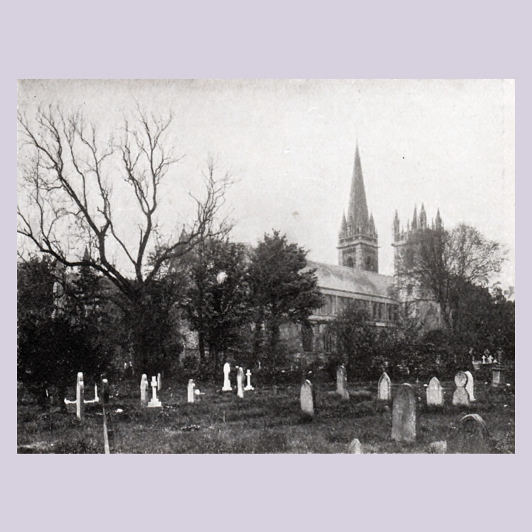 Llandaff Cathedral from 107 Views of Cardiff and District