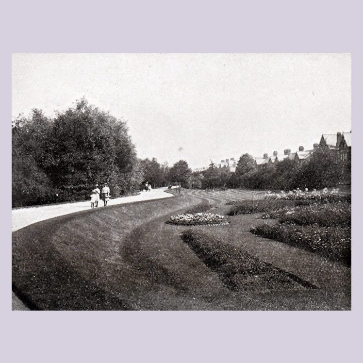 Roath Park from 107 Views of Cardiff and District