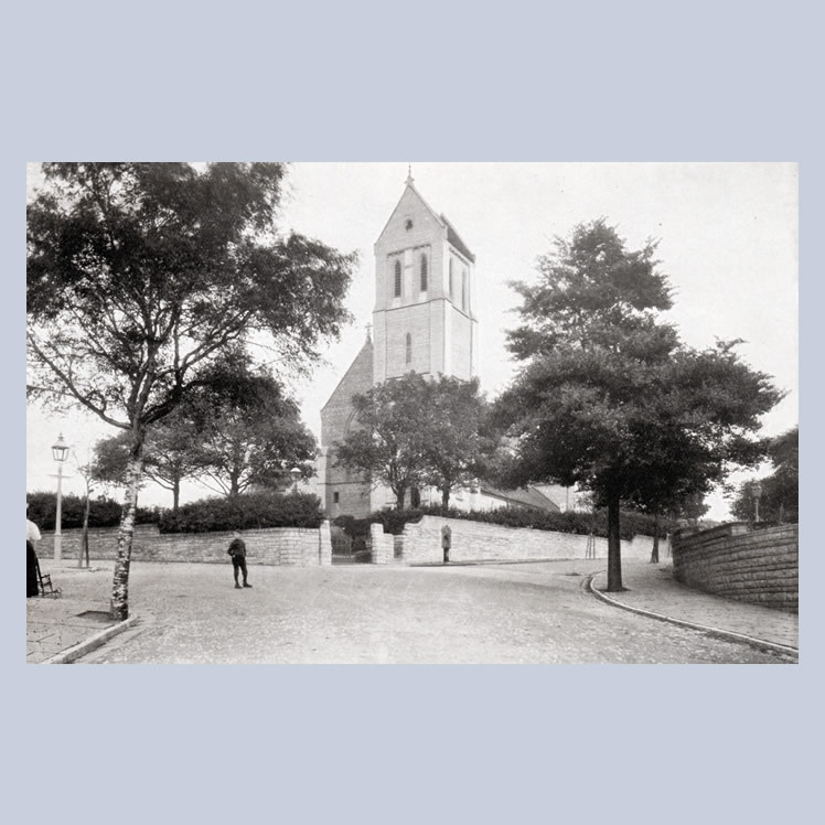St. Augustine's Church, Penarth from 107 Views of Cardiff and District 