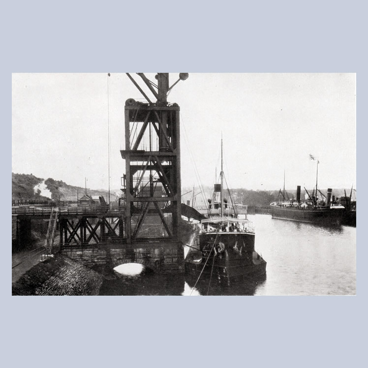 Penarth Docks from 107 Views of Cardiff and District
