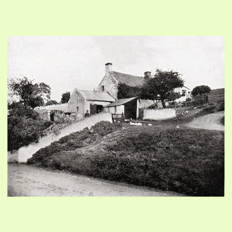 Old Cottage and Farm House, Cadoxton from 107 Views of Cardiff and District