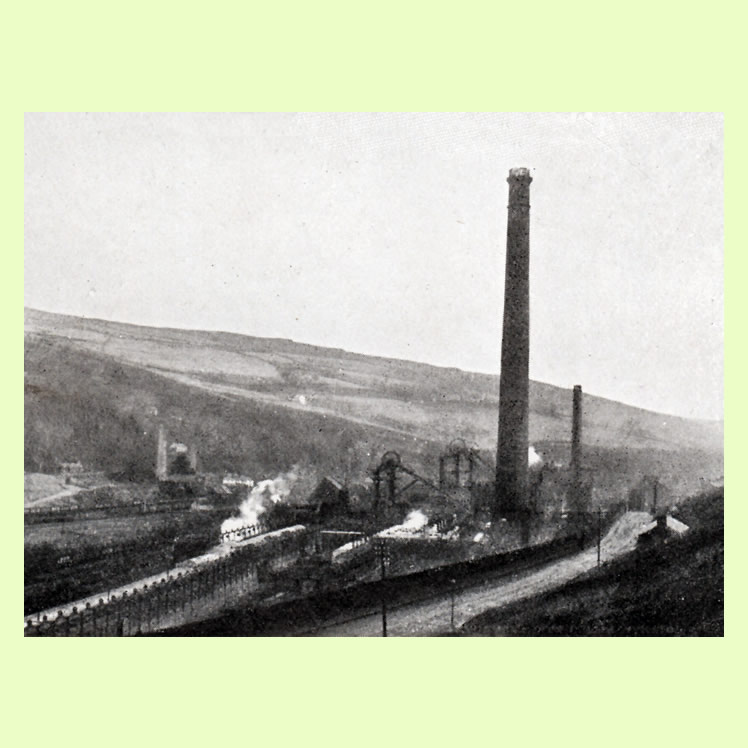 Lewis Merthyr Collieries from 107 Views of Cardiff and District