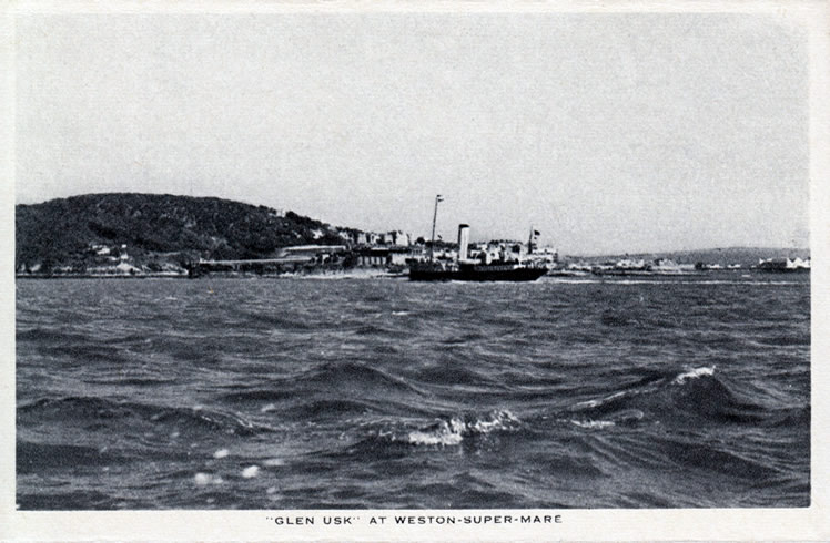 'Glen Usk' at Weston-super-Mare