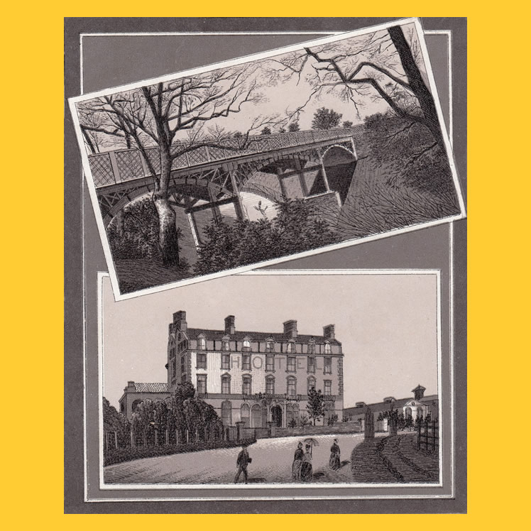 Penarth Gardens and Penarth Hotel - from the Rock's - Cardiff & Penarth - Royal Album.