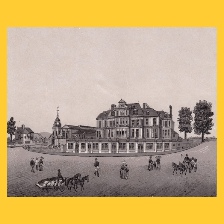 Esplanade Hotel and Baths, Penarth - from the Rock's - Cardiff & Penarth - Royal Album