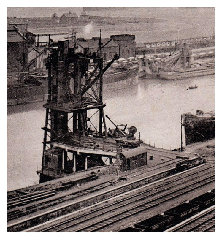 Coal tip number 11 was reconstructed by the East Ferry Road Engineering Company Ltd., of Milwall, London, within the period 1912 - 1917.