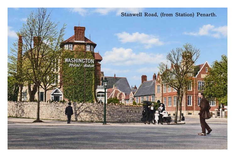 Stanwell Road, (from Station), Penarth.