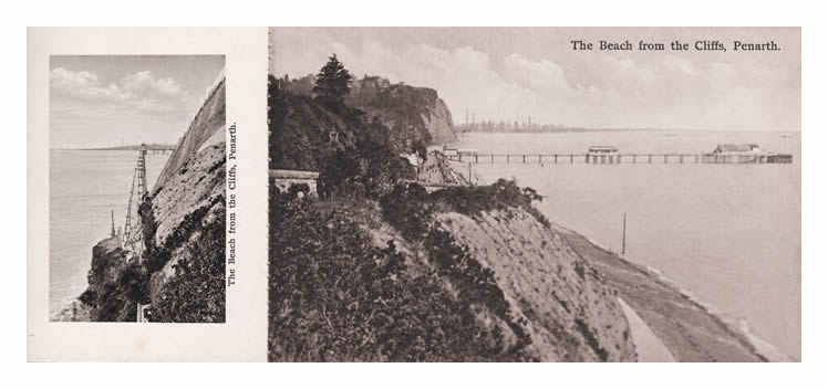 The Beach from the Cliffs, Penarth.